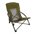 2020 Nice Design lay down Beach Camping Folding Chair With Low Mesh Back